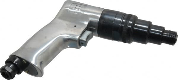 Ingersoll-Rand - 1/4" Bit Holder, 1,800 RPM, Pistol Grip Handle Air Screwdriver - 10 Ft/Lb Torque, 1/4 NPT Inlet, 29 CFM - Strong Tooling