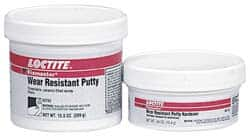 Loctite - 1 Lb Kit Gray Epoxy Resin Putty - -20 to 225°F Operating Temp, 6 hr Full Cure Time, Series 135 - Strong Tooling