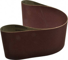 Tru-Maxx - 4" Wide x 36" OAL, 240 Grit, Aluminum Oxide Abrasive Belt - Aluminum Oxide, Very Fine, Coated - Strong Tooling