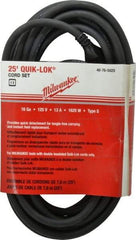 Milwaukee Tool - Power Drill Quik-Lok Cord Set - For All Magnum Drills - Strong Tooling