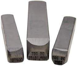 Made in USA - 1/16" Character Size, MASTER Character, Heavy Duty Individual Steel Stamp - Steel - Strong Tooling