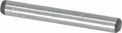 Value Collection - 3/32" Diam x 3/4" Pin Length Grade 8 Alloy Steel Standard Dowel Pin - C 50-58 Hardness, 1,800 Lb Breaking Strength, 1 Beveled & 1 Rounded End - Strong Tooling