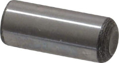 Value Collection - 5/16" Diam x 3/4" Pin Length Grade 8 Alloy Steel Standard Dowel Pin - C 50-58 Hardness, 20,000 Lb Breaking Strength, 1 Beveled & 1 Rounded End - Strong Tooling