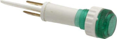 ACI - 24 V Green Lens Indicating Light - Round Lens, Blade Connector, 52.6" OAL x 13.5" Wide - Strong Tooling