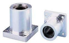 Thomson Industries - 0.503" ID, 1,940 Lb Static Load Capacity, Twin Flanged Mounted Linear Bearing - Strong Tooling