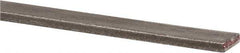 Made in USA - 36" Long x 1/16" High x 1/4" Wide, Mill Key Stock - W-1 (Water Hardening) Tool Steel - Strong Tooling