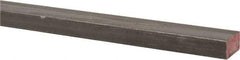 Made in USA - 36" Long x 1/8" High x 1/4" Wide, Mill Key Stock - W-1 (Water Hardening) Tool Steel - Strong Tooling