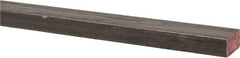 Made in USA - 36" Long x 1/4" High x 1/2" Wide, Mill Key Stock - W-1 (Water Hardening) Tool Steel - Strong Tooling