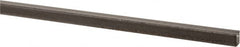 Made in USA - 36" Long x 1/8" High x 1/8" Wide, Key Stock - W-1 (Water Hardening) Tool Steel - Strong Tooling