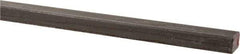 Made in USA - 36" Long x 1/4" High x 1/4" Wide, Key Stock - W-1 (Water Hardening) Tool Steel - Strong Tooling