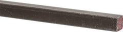 Made in USA - 36" Long x 3/8" High x 3/8" Wide, Key Stock - W-1 (Water Hardening) Tool Steel - Strong Tooling