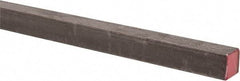 Made in USA - 36" Long x 7/16" High x 7/16" Wide, Key Stock - W-1 (Water Hardening) Tool Steel - Strong Tooling