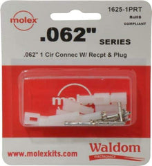 Molex - 1 Circuit, 1 AWG, 0.062 Inch Pin Diameter, Modular Receptacle Plug Connector Package - RoHS Compliant - Strong Tooling