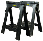STANLEY® Folding Sawhorse Twin Pack - Strong Tooling