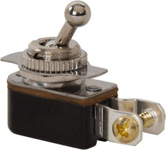 GC/Waldom - SPST Medium Duty On-Off Toggle Switch - Screw Terminal, Ball Toggle Actuator, 125 VAC at 6 A & 250 VAC at 3 A - Strong Tooling