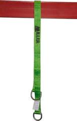 Miller - 6' Long, Cross-Arm Strap - 400 Lb Capacity, Nylon Webbing with Steel D-Rings - Strong Tooling