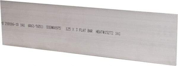 Value Collection - 1/8 Inch Thick x 3 Inch Wide x 12 Inch Long, Aluminum Strip - Alloy 6061 - Strong Tooling