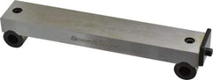 TESA Brown & Sharpe - 5-3/4 Inch Long x 1 Inch Wide x 0.0003 Inch Center to Center Accuracy, 0.0002 Inch Parallelism, 5 Inch Between Rolls, Sine Bar - Includes Back Plate - Strong Tooling