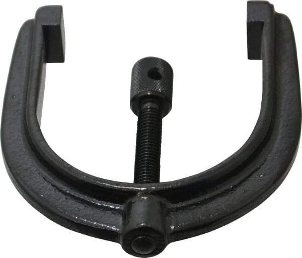 TESA Brown & Sharpe - 2-1/2 Inch Max Capacity of V, 3 Inch Long x 2-1/2 Inch Wide x 2-1/2 Inch High, V-Block Clamp - 90° V Angle, Mild Steel Clamp, Use with Model 749-1 V-Block - Strong Tooling