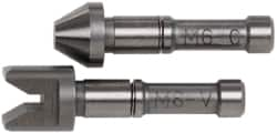 Mitutoyo - Micrometer Anvil - Use with 326126 Series Screw Thread Micrometers - Strong Tooling