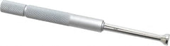 Mitutoyo - 0.3 to 0.4 Inch Measurement, Small Hole Gage - 4 Inch Overall Length, Half Ball - Strong Tooling