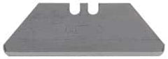 Stanley - 100 Piece Carbon Steel Utility Knife Blade - 1-7/8" OAL, 0.024" Blade Thickness - Strong Tooling