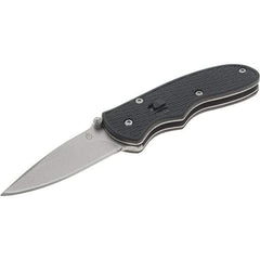 Gerber - 2" Blade, 5" OAL, Straight Assisted Opening Knife - 3" Closed Length, Glass-Filled Nylon, 1 Blade, Spring Assisted Opening - Strong Tooling