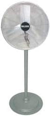 TPI - 30" Blade, 1/4 hp, 9,200 Max CFM, Single Phase Pedestal Stand Explosion Proof Fan - 5/2.6 Amps, 120/240 Volts - Strong Tooling