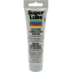 Synco Chemical - 3 oz Tube Silicone General Purpose Grease - Translucent White, Food Grade, 500°F Max Temp, NLGIG 2, - Strong Tooling