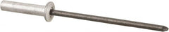 RivetKing - Size 46 Dome Head Aluminum Closed End Sealing Blind Rivet - Steel Mandrel, 0.313" to 3/8" Grip, 1/4" Head Diam, 0.129" to 0.133" Hole Diam, 0.61" Length Under Head, 1/8" Body Diam - Strong Tooling