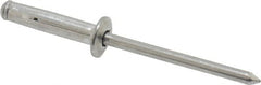 RivetKing - Size 0523 Dome Head Aluminum Tri Folding Blind Rivet - Aluminum Mandrel, 0.04" to 0.275" Grip, 0.315" Head Diam, 0.165" to 0.178" Hole Diam, 0.81" Length Under Head, 5/32" Body Diam - Strong Tooling