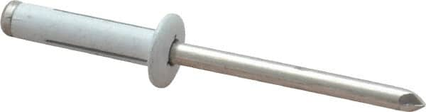 RivetKing - Size 0625 Dome Head Aluminum Tri Folding Blind Rivet - Aluminum Mandrel, 0.04" to 0.354" Grip, 0.386" Head Diam, 0.196" to 0.209" Hole Diam, 0.906" Length Under Head, 3/16" Body Diam - Strong Tooling