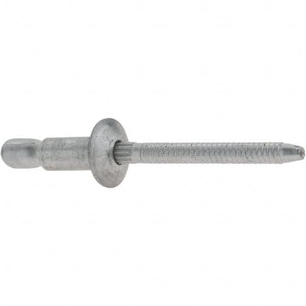 RivetKing - Size 64 Dome Head Aluminum Structural with Locking Stem Blind Rivet - Strong Tooling