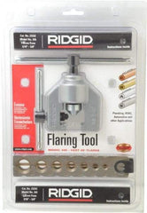 Ridgid - 3/16 to 5/8" Pipe Capacity, Flaring Tools & Tube Expanders - Strong Tooling