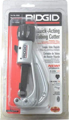 Ridgid - 1/4" to 1-5/8" Pipe Capacity, Tube Cutter - Cuts Metal - Strong Tooling