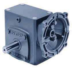 Boston Gear - 1-3/4 Centerline Distance, 15:1, 117 RPM Output,, Speed Reducer - Single Shaft Left, 56C NEMA - Strong Tooling