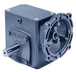 Boston Gear - 3-1/4 Centerline Distance, 30:1, 58 RPM Output,, Speed Reducer - Single Shaft Left, 140TC NEMA - Strong Tooling