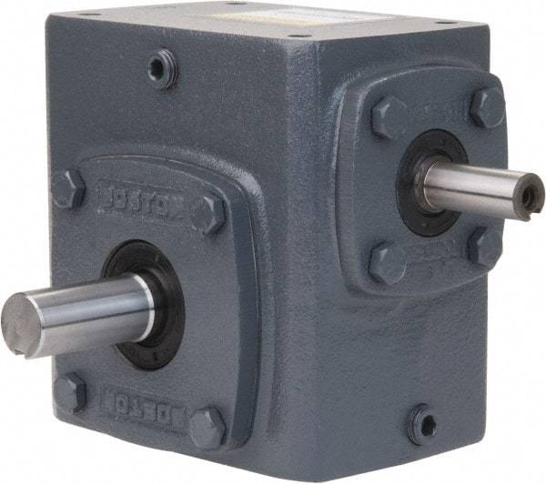 Boston Gear - 2.38 Centerline Distance, 15:1, 117 RPM Output, 2.34 Input Horsepower, 1,159 Lbs. Max Torque, Speed Reducer - Single Shaft Left - Strong Tooling