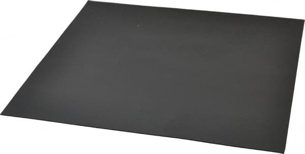 Made in USA - 12" Long, 12" Wide, 1/16" Thick, Neoprene Rubber Foam Sheet - 50 to 60 Durometer, Black, -20 to 220°F, 900 psi Tensile Strength, Stock Length - Strong Tooling