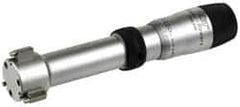 Fowler - 1-3/8 to 2", 3.15" Gage Depth, Mechanical Inside Hole Micrometer - 0.00025" Graduation, 0.00015" Accuracy, Ratchet Stop Thimble - Strong Tooling