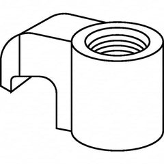 Kennametal - Series Kenloc, CKM Clamp for Indexables - Neutral Cut, Compatible with STCM8 Clamp Screws - Strong Tooling