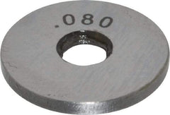 Value Collection - 0.08" Round Steel Spacer Block - Accuracy Grade B - Strong Tooling