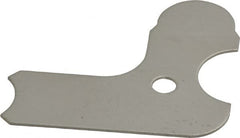 Value Collection - 15/64 Inch Radius Gage - Chrome Coated, Stainless Steel - Strong Tooling