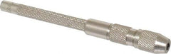 General - 3-3/4" Long, 0.125" Capacity, Pin Vise - 3-3/4" Long, 0.045" Min Capacity - Strong Tooling