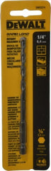 DeWALT - 1/4" Diam, Straight Shank, Carbide-Tipped Rotary & Hammer Drill Bit - Strong Tooling