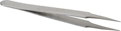 Value Collection - 4-1/2" OAL 5-SS Precision Tweezers - Extra Fine - Strong Tooling