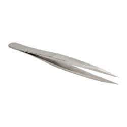 Erem - 4-3/8" OAL AC-SA Precision Tweezers - Fine Straight Point - Strong Tooling