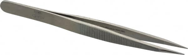 Erem - 4-3/4" OAL OOD-SA Precision Tweezers - Fine Straight Point - Strong Tooling