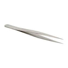 Erem - 4-3/8" OAL 3C-SA Precision Tweezers - Ultra Fine Straight Point - Strong Tooling