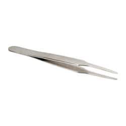 Erem - 4-1/2" OAL 2A-SA Precision Tweezers - Round Tapered Tip - Strong Tooling